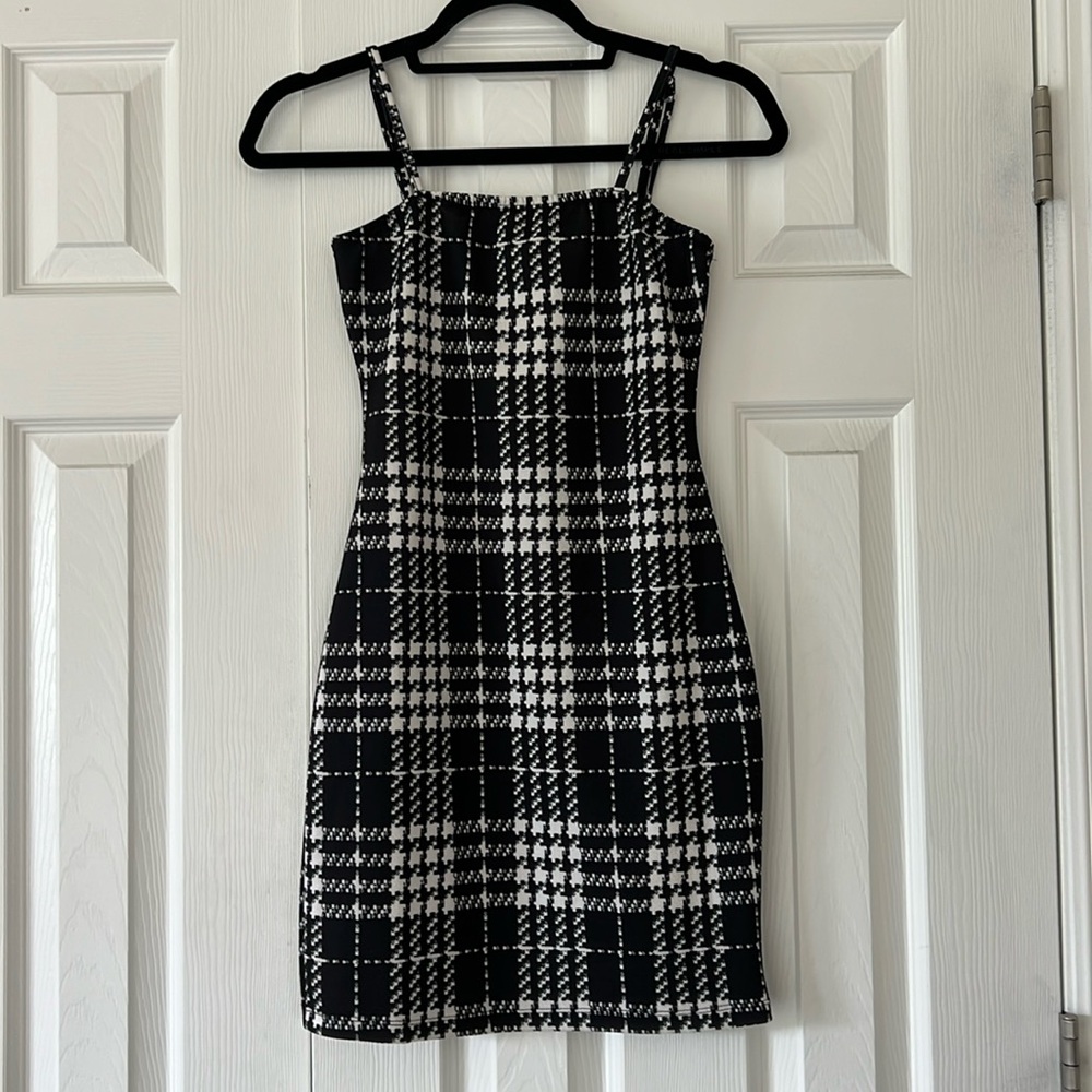 Last chance- Plaid Bodycon Dress